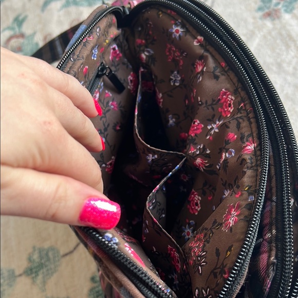 Vera Bradley Plaid Crossbody Bag - Multicolor - Picture 7 of 8